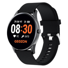 Смарт-часы GEOZON Fly 1.22", черный / черный [g-sm16blk]