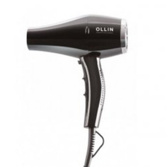 OLLIN, Фен Prof OL-7160, черный, облегченный