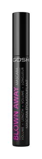Тушь для объема и удлиннения ресниц Gosh Blown Away Mascara/001 Black Gosh!