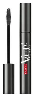 Тушь для объема ресниц Pupa Vamp! All in One Mascara/101 Extra Black