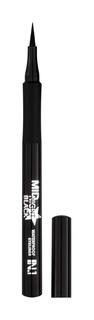 Водостойкая подводка-фломастер для глаз N.1 Midnight black Waterproof eyeliner N1