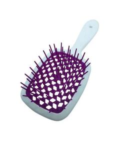 Щетка для волос Janeke Superbrush The Original Italian Patent White/Violet
