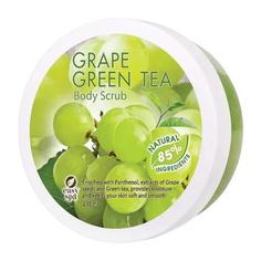 Скраб для тела Easy Spa Grape GreenTea Body Scrub, 230мл