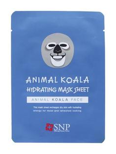 Увлажняющая питательная тканевая маска SNP Animal Koala Hydrating Mask, 25мл