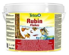 Корм Tetra Rubin для улучшения окраса всех видов рыб, в хлопьях, 10л