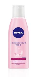 Нежный смягчающий тоник Nivea для сухой и чувствительной кожи, 200мл