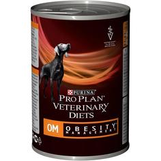 Влажный корм Pro Plan Veterinary diets OM для собак при ожирении, 400гр