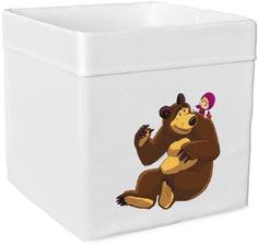 Ящик текстильный для игрушек Маша и Медведь 6 Smart
