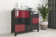 Комод Сканди 35 глянец Smart