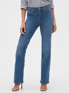 Джинсы Bootcut со средней посадкой GAP