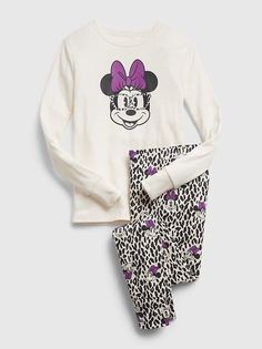 Пижама с принтом из коллекции GapKids Disney Minnie Mouse