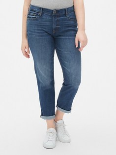 Джинсы Girlfriend средней посадки GAP