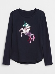 Лонгслив с принтом GAP