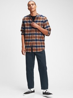 Рубашка фланелевая с длинными рукавами GAP