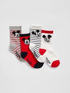 Носки из коллекции babyGap Mickey Mouse (набор 4 пары)