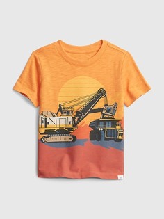 Футболка с принтом GAP