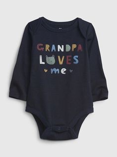 Боди с принтом GAP