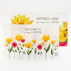 Набор полотенец Доляна