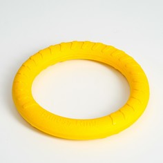 Кольцо-снаряд из eva, плавающее, 19,5 см, жёлтое Пижон