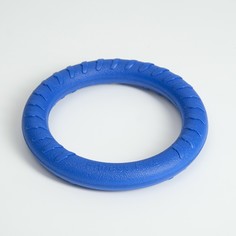 Кольцо-снаряд из eva, плавающее, 19,5 см, синее Пижон