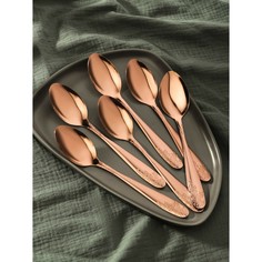 Набор ложек столовых доляна bloom, 21 см, 6 шт