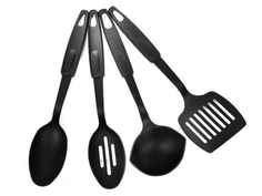 Кухонный набор 4 предмета для тефлоновой посуды пластмассовый 5085BBJ Без производителя
