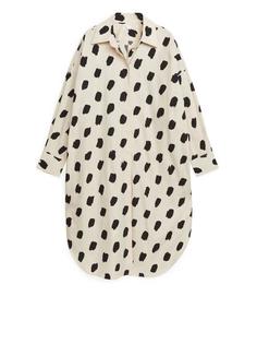 Платье-рубашка с принтом Arket