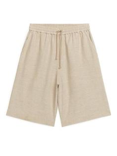 Шорты из смесового льна Arket