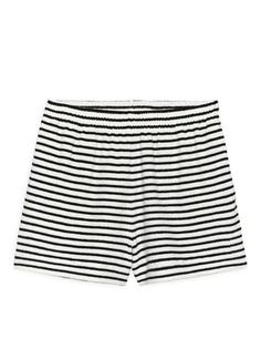 Шорты из махровой ткани Arket