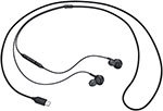 Вставные наушники Samsung EO-IC100 1.2м черный проводные (EO-IC100BBEGRU)