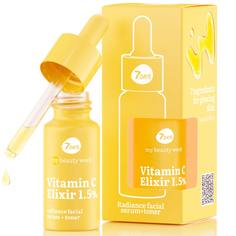 Сыворотка+тонер для лица придающая сияние коже VITAMIN C ELIXIR 1,5% MY BEAUTY WEEK 7 Days