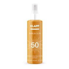 KLAPP Cosmetics Солнцезащитный спрей для тела IMMUN SUN Body Protection Spray SPF50