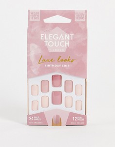 Накладные ногти Elegant Touch-Розовый цвет