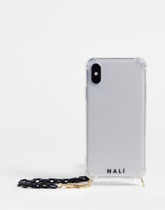 Чехол для iPhone X Nali-Прозрачный