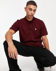 Футболка-поло из пике Carhartt WIP-Красный