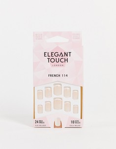 Накладные ногти Elegant Touch – French 114-Белый