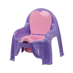 Горшок-стульчик 3,5л св.фиолетовый М1327 Альтернатива Alternativa