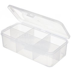 Ящик-органайзер для инструмента, 6 ячеек, с подвесом, 16х8х4.5 см, Bartex, 27803550449