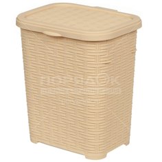 Контейнер для порошка DDStyle Rattan 05305 бежевый, 6 л