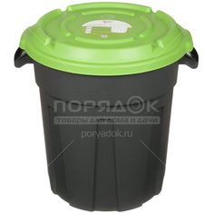Бак для мусора пластиковый с крышкой ING6160-НК, 60 л Svip