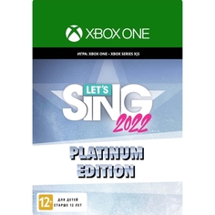 Цифровая версия игры Xbox Ravenscourt Lets Sing 2022 Platinum Edition Let's Sing 2022 Platinum Edition