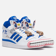 Кроссовки adidas Originals x Kerwin Frost Forum Hi Humanchives, цвет белый, размер 37.5 EU