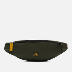 Сумка на пояс Nike SB Heritage Fanny Pack, цвет оливковый