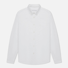 Мужская рубашка Calvin Klein Jeans Oxford GMD Slim Non Stretch, цвет белый