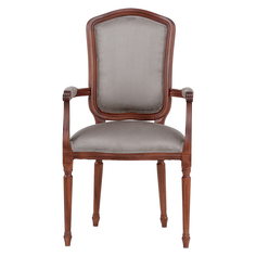 Полукресло «french grey» (object desire) серый 57x103x47 см.