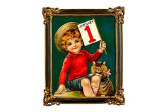 Картина «с новым годом!», версия 1, в раме «селин» (object desire) мультиколор 24x29x1 см.