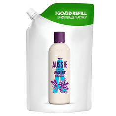 Шампунь Aussie Miracle Moist 480 мл сменный блок