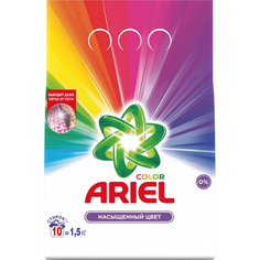 Стиральный порошок Ariel автомат Color 10 стирок 1,5 кг