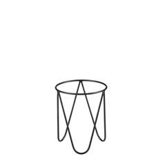 Подставка для кашпо Edelman garden д15см 18см чёрная