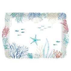 Поднос с ручками Easy life Море 46х32 см